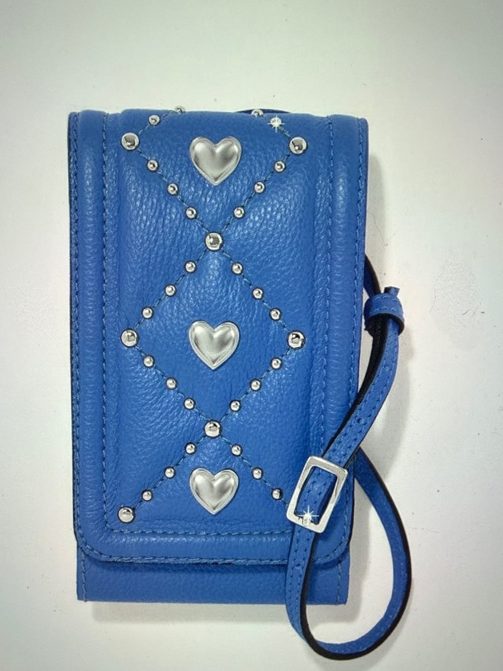 💙🆕 Brighton Brave Heart Phone Organizer Retail $210 NWT